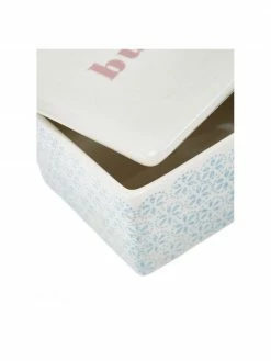 Bloomingville Beurrier artisanal Patrizia, larg. 13 x haut. 7 cmDisponibilité limitée -Cuisine Soldes 2022 Beurrier artisanal Patrizia 4