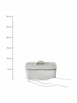 Broste Copenhagen Beurrier en grès fait à la main Nordic Sand, larg. 15 x prof. 12 cm 9 Broste Copenhagen Beurrier en grès fait à la main Nordic Sand, larg. 15 x prof. 12 cm -Cuisine Soldes 2022 Beurrier en gres fait a la main Nordic Sand 2
