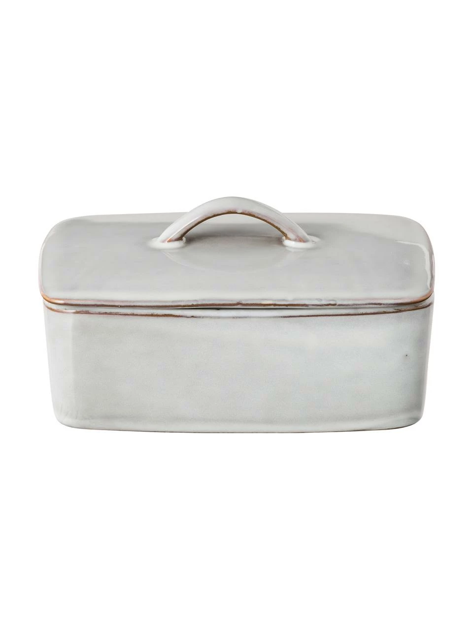 Broste Copenhagen Beurrier en grès fait à la main Nordic Sand, larg. 15 x prof. 12 cm 3 Broste Copenhagen Beurrier en grès fait à la main Nordic Sand, larg. 15 x prof. 12 cm