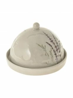 Bloomingville Beurrier rustique en grès fait main Bea, Ø 60 cm -Cuisine Soldes 2022 Beurrier rustique en gres fait main Bea 5