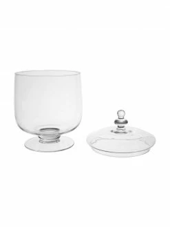 Cote Table Bocal de conservation en verre Guimauve, Ø20 cm, Ø 20 x haut. 35 cm -Cuisine Soldes 2022 Bocal de conservation en verre Guimauve O20 cm 2