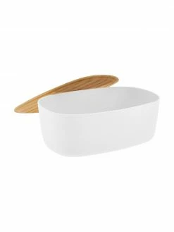 Rig-Tig Boîte à pain design avec couvercle en bambou Box-It, larg. 35 x haut. 12 cm -Cuisine Soldes 2022 Boite a pain design avec couvercle en bambou Box It 10