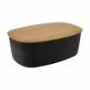 Rig-Tig Boîte à pain design avec couvercle en bambou Box-It, larg. 35 x haut. 12 cm -Cuisine Soldes 2022 Boite a pain design avec couvercle en bambou Box It