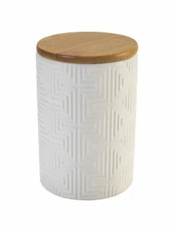 Villa D'Este Home Tivoli Boîte de rangement Geometry, 3 élém., Ø 10 x haut. 15 cm -Cuisine Soldes 2022 Boite de rangement Geometry 3 elem 4