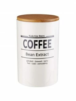 Boîte de rangement Karlton Bros. Coffee, Ø 11 x haut. 18 cm, Ø 11 x haut. 18 cm, 1,1 LDisponibilité limitée