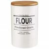 Boîte de rangement Karlton Bros. Flour, Ø 11 x haut. 18 cm, Ø 11 x haut. 18 cm, 1,1 L