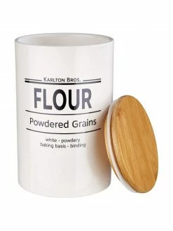 Boîte de rangement Karlton Bros. Flour, Ø 11 x haut. 18 cm, Ø 11 x haut. 18 cm, 1,1 L -Cuisine Soldes 2022 Boite de rangement Karlton Bros Flour O 11 x haut 18 cm 3