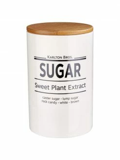 Boîte de rangement Karlton Bros. Sugar, Ø 11 x haut. 18 cm, Ø 11 x haut. 18 cm, 1,1 LSeulement 1 produit disponible