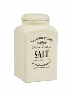 Boîte de rangement Mrs Winterbottoms Salt, Ø 11 x haut. 21 cm, Ø 11 x haut. 21 cm, 1,3 l -Cuisine Soldes 2022 Boite de rangement Mrs Winterbottoms Salt O 11 x haut 21 cm 3