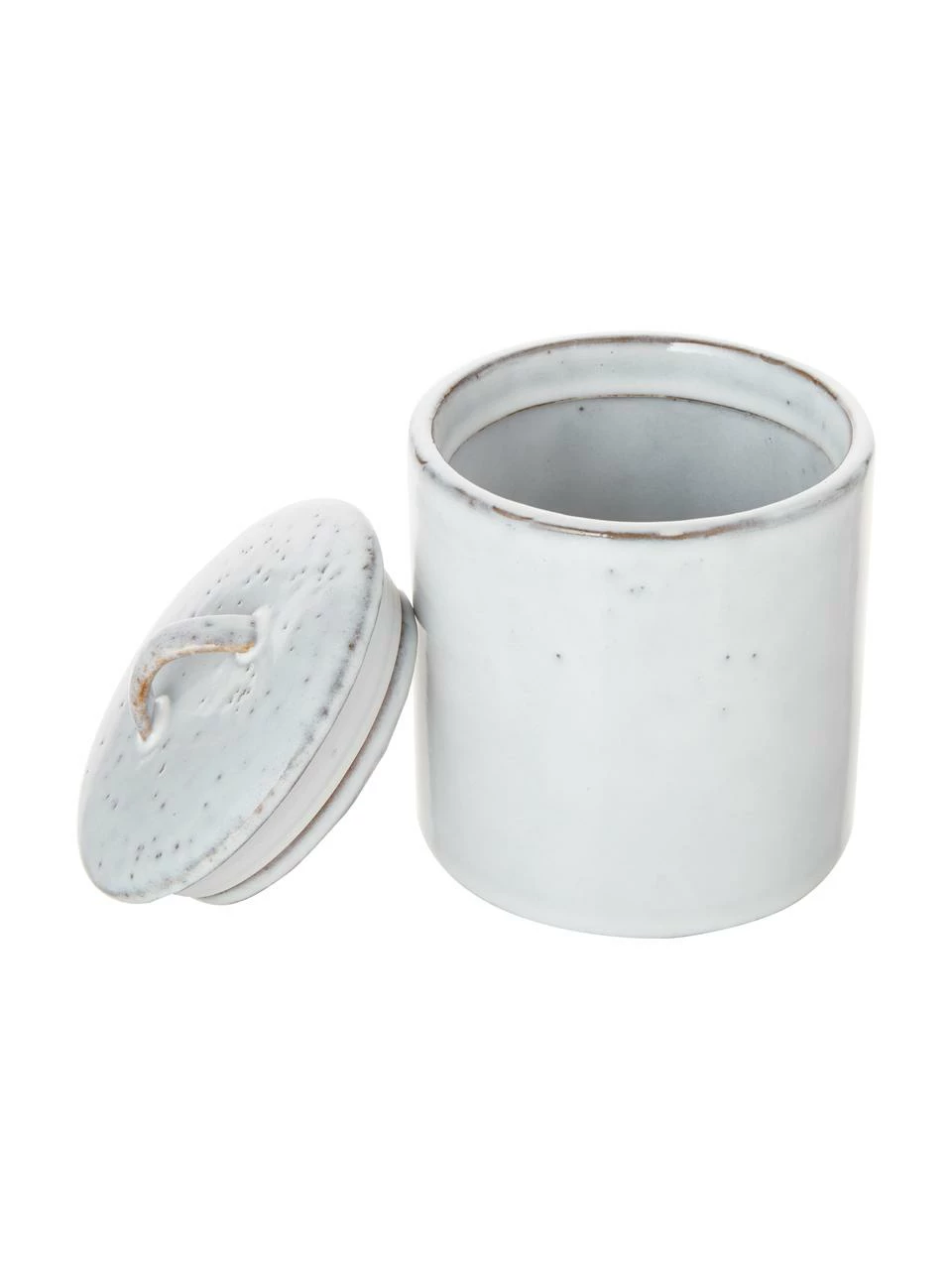 Broste Copenhagen Boîte de rangement en grès fait main Nordic Sand, Ø 12 x haut. 12 cm, Ø 12 x haut. 12 cm, 1 l 7 Broste Copenhagen Boîte de rangement en grès fait main Nordic Sand, Ø 12 x haut. 12 cm, Ø 12 x haut. 12 cm, 1 l – Image 5