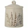 Bloomingville Boîte de rangement en grès faite main Bea, Ø 11 x haut. 15 cm