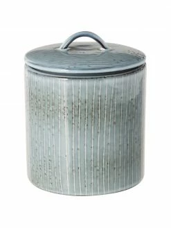 Broste Copenhagen Boîte de rangement faite à la main Nordic Sea, Ø 12 x haut. 12 cm, 1 lSeulement 1 produit disponible