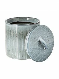 Broste Copenhagen Boîte de rangement faite à la main Nordic Sea, Ø 12 x haut. 12 cm, 1 lSeulement 1 produit disponible -Cuisine Soldes 2022 Boite de rangement faite a la main Nordic Sea 4