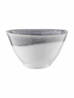 Bol à céréales gris avec dégradé, fait main Atlantis Ø 16 cm, 4 pièces, Ø 16 x haut. 9 cmSeulement 1 produit disponible