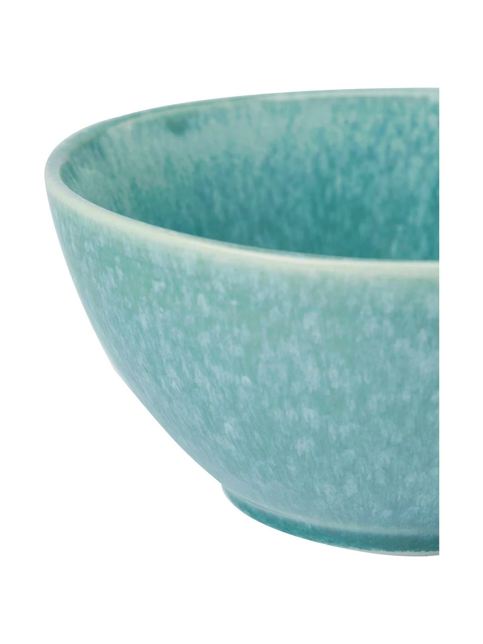 Westwing Collection Bol à muesli artisanal grès turquoise avec émail Anthia, 2 pièces, Ø 15 x haut. 8 cm 7 Westwing Collection Bol à muesli artisanal grès turquoise avec émail Anthia, 2 pièces, Ø 15 x haut. 8 cm – Image 5