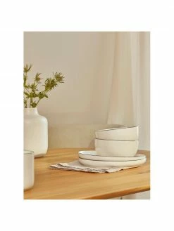 Westwing Collection Bol &agrave; muesli porcelaine Facile, &Oslash; 16 cm, 2&nbsp;pi&egrave;ces, Ø 16 x haut. 8 cm -Cuisine Soldes 2022 Bol a muesli porcelaine Facile O 16 cm 2 pieces 2