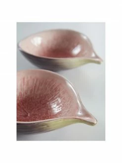 Bol apéritif porcelaine forme de figue Fig, 2 pièces, larg. 13 x haut. 4 cmDisponibilité limitée -Cuisine Soldes 2022 Bol aperitif porcelaine forme de figue Fig 2 pieces 4