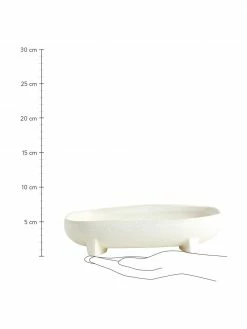 Nordal Bol de service artisanal céramique Pemba, de différentes tailles, larg. 23 x long. 14 cm -Cuisine Soldes 2022 Bol de service artisanal ceramique Pemba de differentes tailles 2