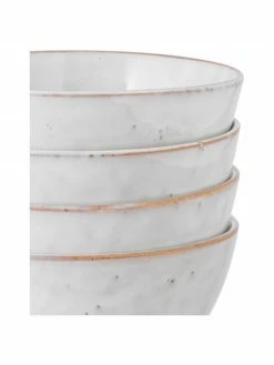 Broste Copenhagen Bol en gr&egrave;s fait main Nordic Sand &Oslash;&nbsp;17&nbsp;cm, 4&nbsp;pi&egrave;ces, Ø 17 x haut. 9 cm -Cuisine Soldes 2022 Bol en gres fait main Nordic Sand O 17 cm 4 pieces 4