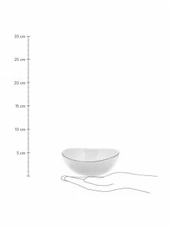 Broste Copenhagen Bol en porcelaine fait main Salt Ø 17 cm, 4 pièces, larg. 17 x prof. 15 cm -Cuisine Soldes 2022 Bol en porcelaine fait main Salt O 17 cm 4 pieces 2