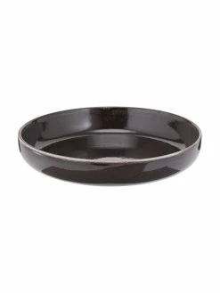 Broste Copenhagen Bol fait à la main Nordic Coal Ø 22 cm, 4 pièces, Ø 22 x haut. 5 cm