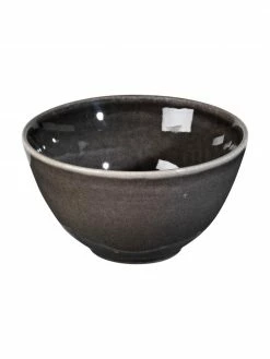 Broste Copenhagen Bol fait main Nordic Coal Ø 15 cm, 4 pièces, Ø 15 x haut. 8 cm