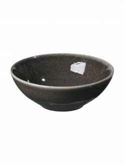 Broste Copenhagen Bol fait main Nordic Coal Ø 17 cm, 4 pièces, Ø 17 x haut. 6 cm