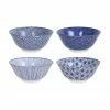 Bol fait main porcelaine Nippon, 4 élém., Ø 15 x haut. 7 cm -Cuisine Soldes 2022 Bol fait main porcelaine Nippon 4 elem