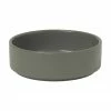 Bol gris foncé mat/brillant Pilar, 4 pièces, Ø 14 x haut. 5 cm