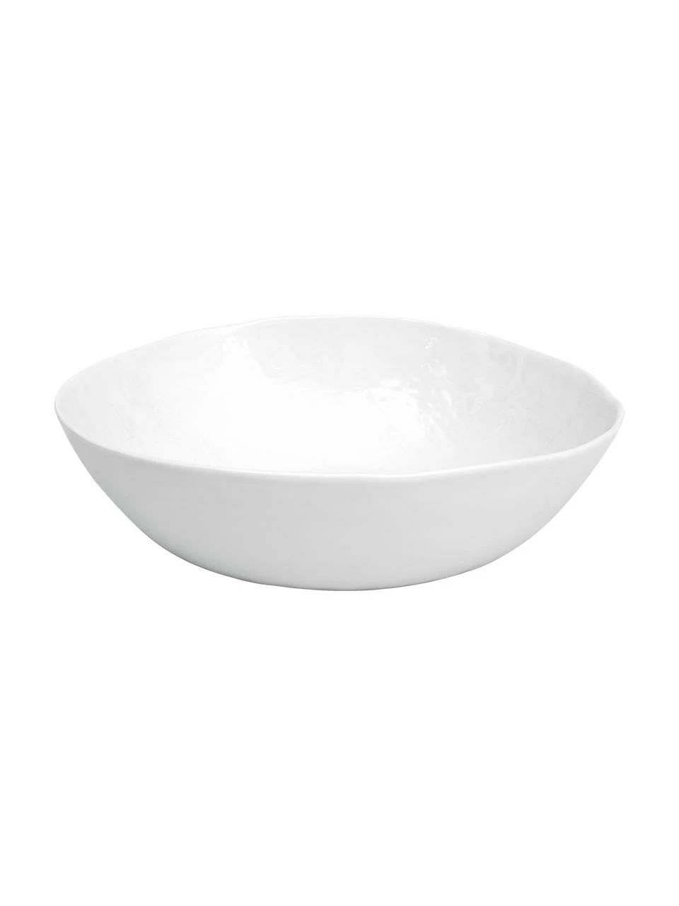 Bol ovale porcelaine blanche Porcelino, 33x37 cm, larg. 33 x prof. 37 cmDisponibilité limitée 3 Bol ovale porcelaine blanche Porcelino, 33x37 cm, larg. 33 x prof. 37 cmDisponibilité limitée