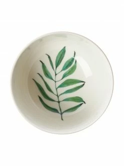 Westwing Collection Bol porcelaine Fine Bone China motif tropical Timba, 4 élém., Ø 14 x haut. 7 cm -Cuisine Soldes 2022 Bol porcelaine Fine Bone China motif tropical Timba 4 elem 5