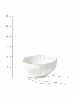 Westwing Collection Bol porcelaine Sali, 2 pièces, Ø 17 x haut. 8 cm -Cuisine Soldes 2022 Bol porcelaine Sali 2 pieces 2