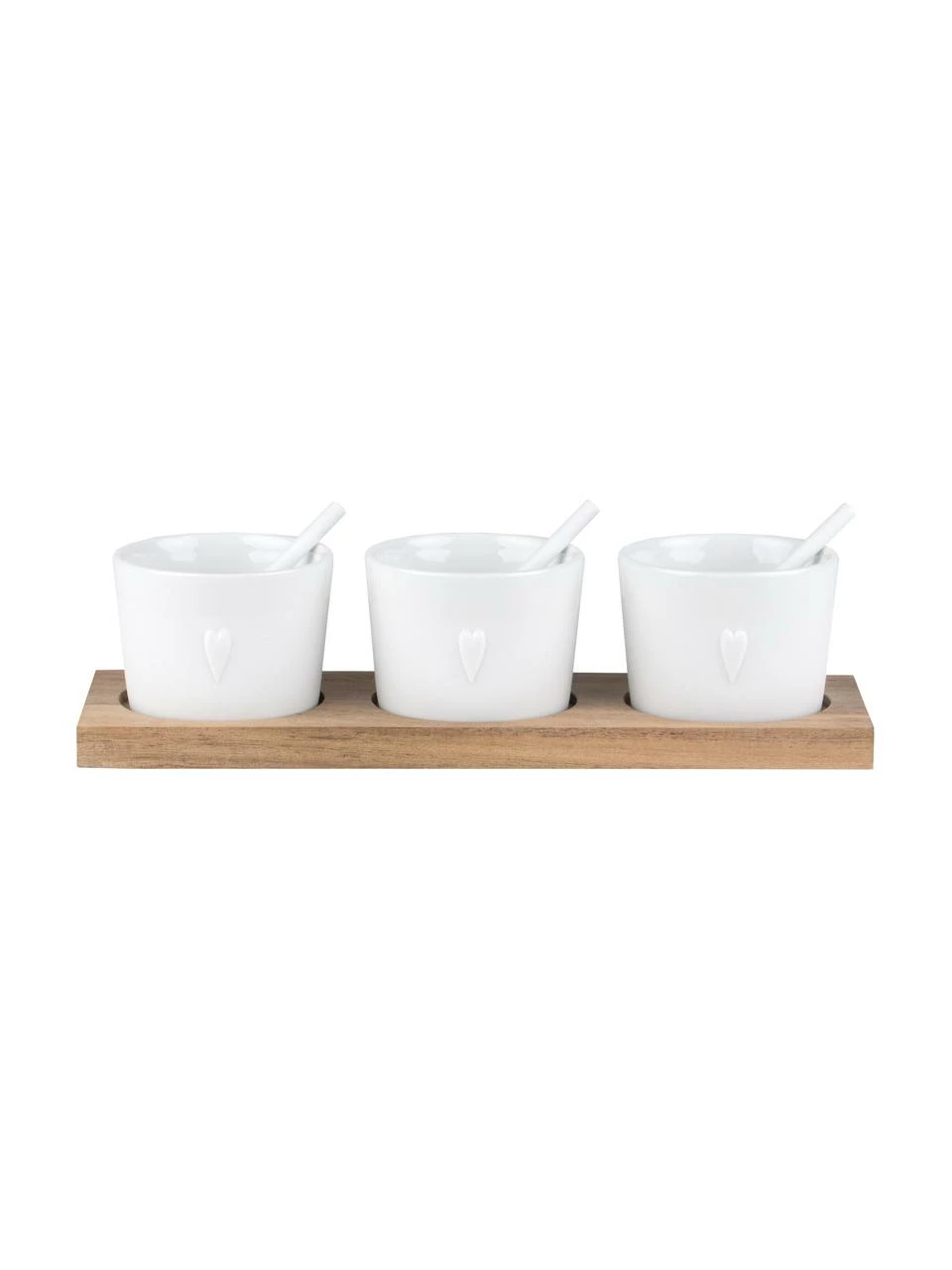 Räder Bol porcelaine fait main Heart, 7 élém., larg. 22 x haut. 6 cm 3 Räder Bol porcelaine fait main Heart, 7 élém., larg. 22 x haut. 6 cm