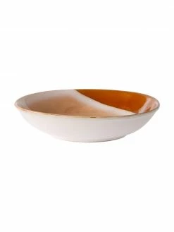 HKliving Bol r&eacute;tro en c&eacute;ramique fait main 70's, 2&nbsp;pi&egrave;ces, larg. 21 x haut. 5 cm -Cuisine Soldes 2022 Bol retro en ceramique fait main 70s 2 pieces 9
