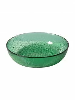 HKliving Bol verre vert The Emeralds, 2 pièces, Ø 19 cm