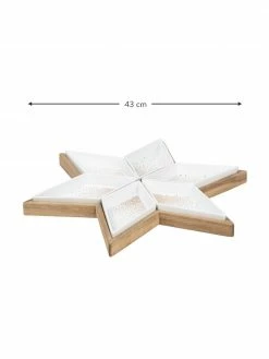 Räder Bols en porcelaine Star, 7 élém., long. 43 x haut. 4 cm -Cuisine Soldes 2022 Bols en porcelaine Star 7 elem 2