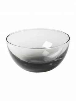 Broste Copenhagen Bols soufflés bouche Smoke, 2 pièces, Ø 12 x haut. 6 cm