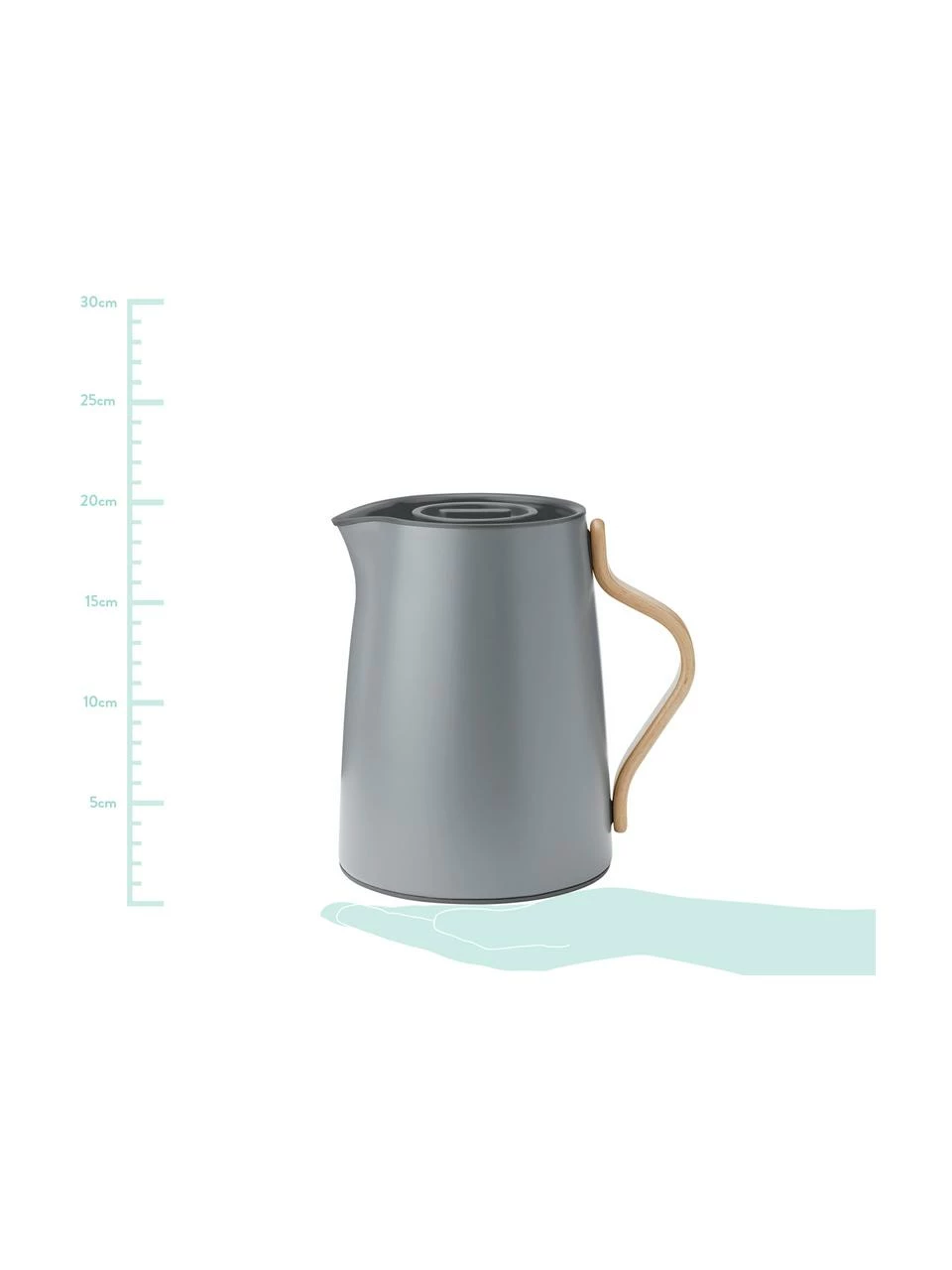 Stelton Bouilloire gris mat Emma, 1L, 1 l 5 Stelton Bouilloire gris mat Emma, 1L, 1 l – Image 3