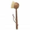 Bloomingville Brosse à vaisselle en bois Natur, long. 21 cm -Cuisine Soldes 2022 Brosse a vaisselle en bois Natur