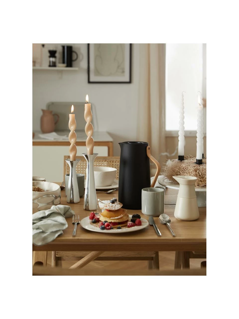 Stelton Cafetière crème mat Theo, 600 ml 4 Stelton Cafetière crème mat Theo, 600 ml – Image 2