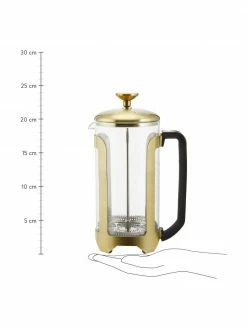 Cafetière dorée transparent Le’Xpress, 1 l -Cuisine Soldes 2022 Cafetiere doree transparent LeXpress 2