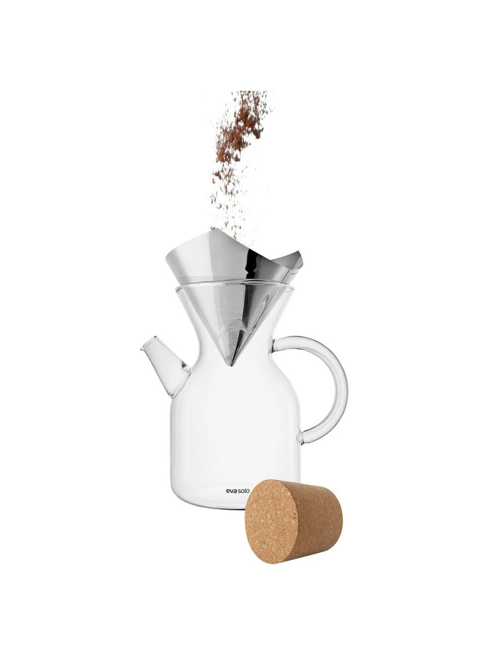 Eva Solo Cafetière en verre avec filtre et bouchon Set Vetro, 1 l 8 Eva Solo Cafetière en verre avec filtre et bouchon Set Vetro, 1 l – Image 6
