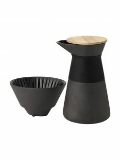 Stelton Cafeti&egrave;re noir mat Theo, 600 ml -Cuisine Soldes 2022 Cafetiere noir mat Theo 4