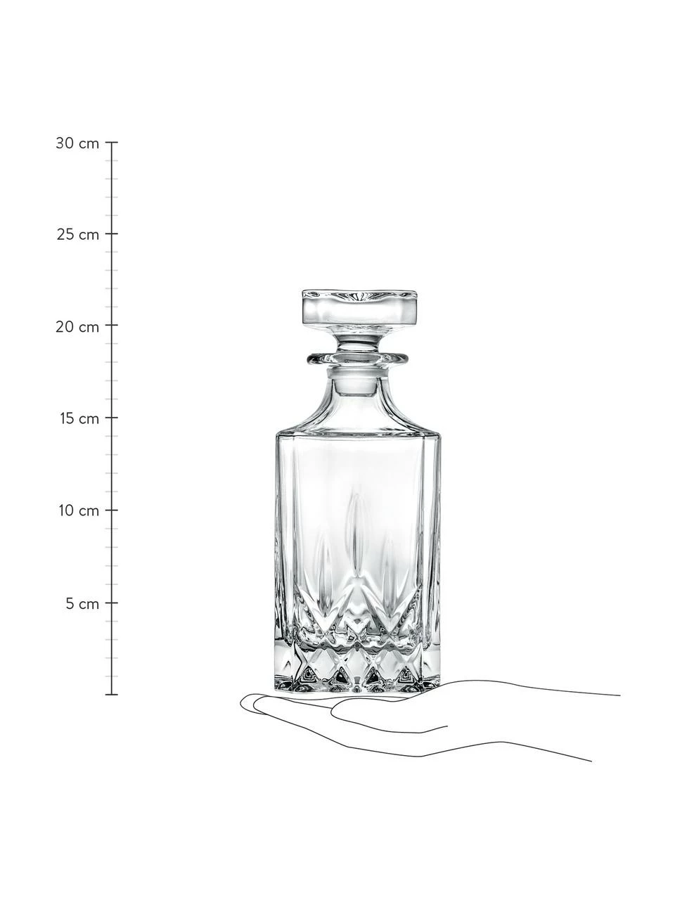 RCR Carafe à décanter cristal avec bouchon Opera, 750 ml, haut. 22 cm, 750 ml 5 RCR Carafe à décanter cristal avec bouchon Opera, 750 ml, haut. 22 cm, 750 ml – Image 3