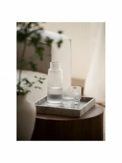 Cuisine Soldes 2022 -Cuisine Soldes 2022 Carafe a eau artisanale surface rainuree Minna 1