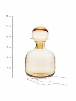 Asa Carafe ambre/transparent faite main Colored, 1,5 L, haut. 25 cm, 1,5 L 11 Asa Carafe ambre/transparent faite main Colored, 1,5 L, haut. 25 cm, 1,5 L -Cuisine Soldes 2022 Carafe ambretransparent faite main Colored 15 L 3