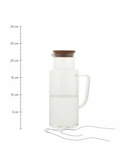 Andrea House Carafe avec couvercle bambou Jarro, 1 L, haut. 23 cm, 1 l -Cuisine Soldes 2022 Carafe avec couvercle bambou Jarro 1 L 2