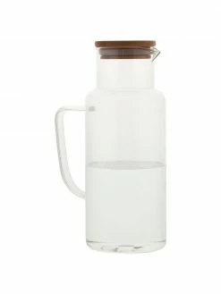 Andrea House Carafe avec couvercle bambou Jarro, 1 L, haut. 23 cm, 1 l -Cuisine Soldes 2022 Carafe avec couvercle bambou Jarro 1 L 3