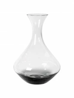 Broste Copenhagen Carafe en verre soufflé Smoke, 1,6 l, haut. 25 cm, 1,6 l