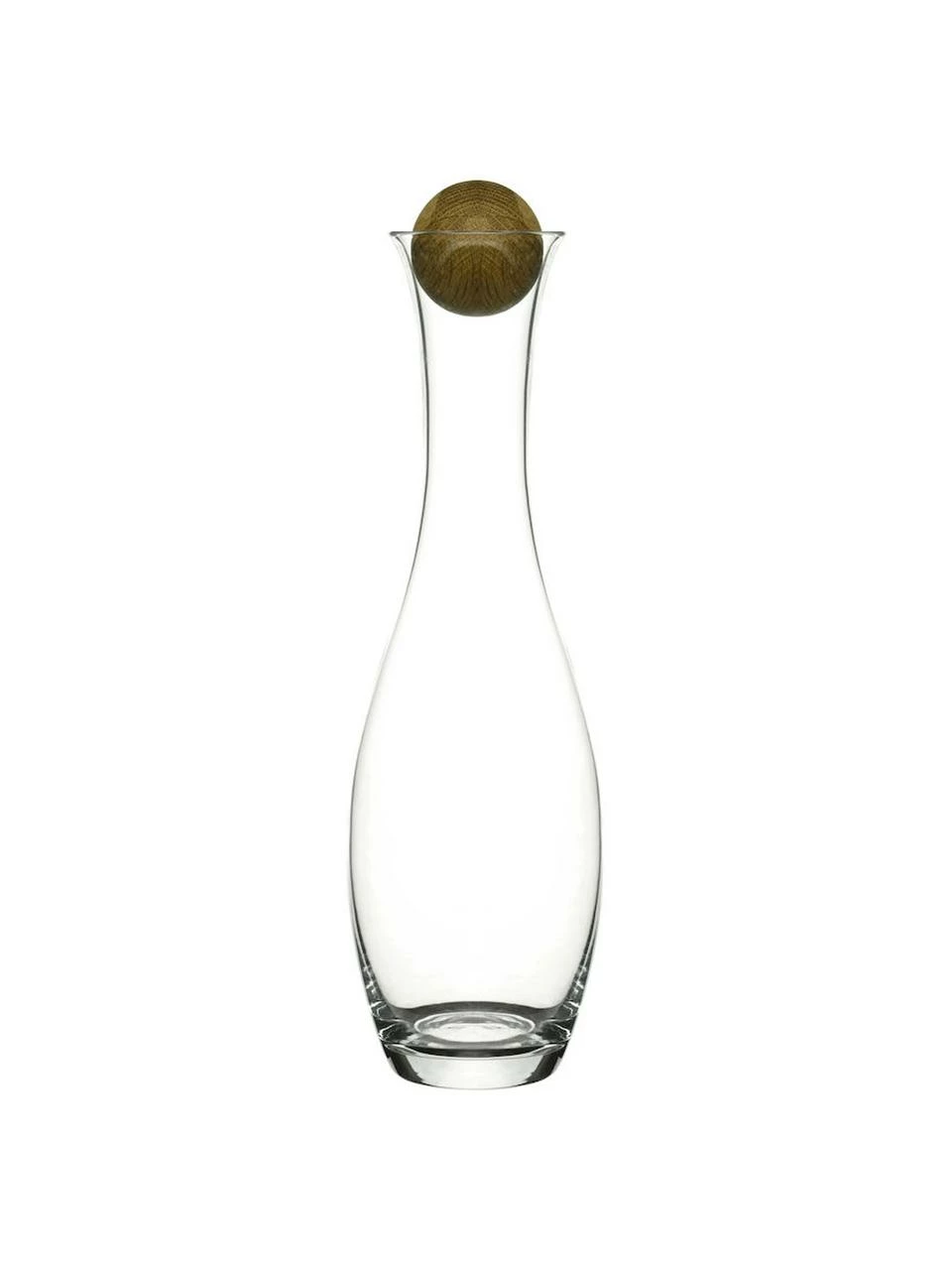 Carafe soufflée bouche avec bouchon en bois Eden, 1 L, haut. 35 cm, 1 l 3 Carafe soufflée bouche avec bouchon en bois Eden, 1 L, haut. 35 cm, 1 l